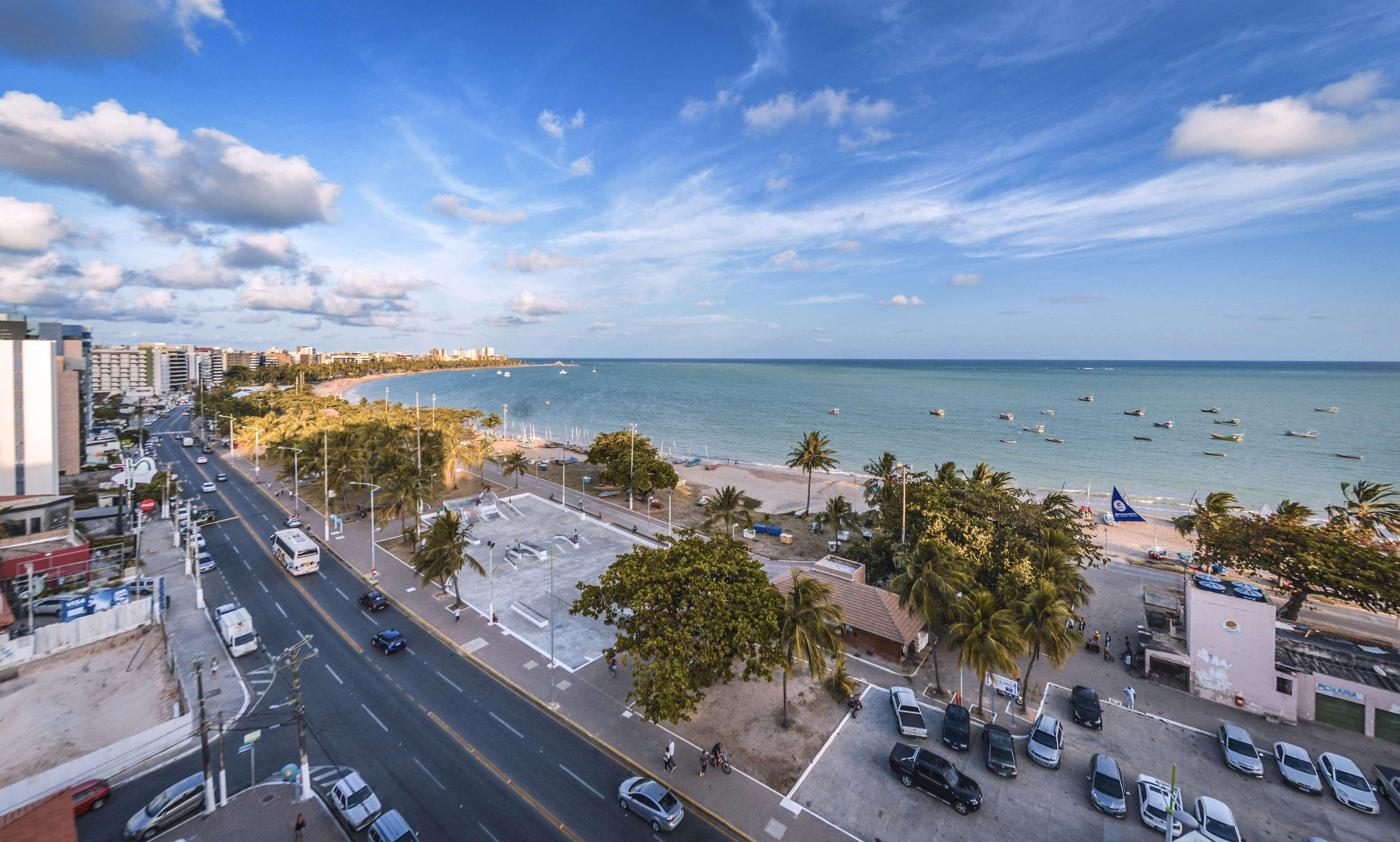 Best Western Premier Maceio Bagian luar foto Aerial view of the bay